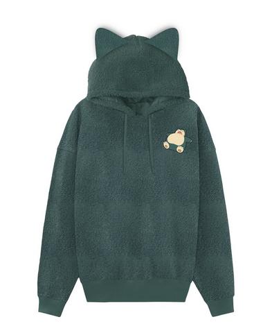 Pokemon Snorlax Fuzzy Cosplay Unisex Hoodie Exclusivité Games Zone